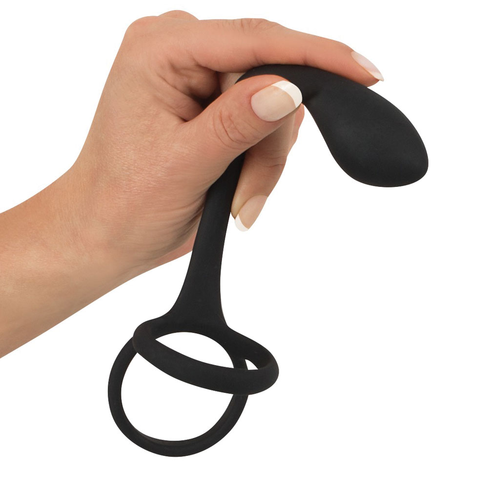 Black-Velvet-Cock-and-Ball-Ring-With-Butt-Plug-05329750000-(3)