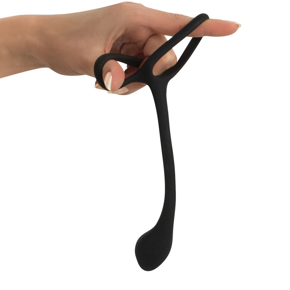 Black-Velvet-Cock-and-Ball-Ring-With-Butt-Plug-05329750000-(4)