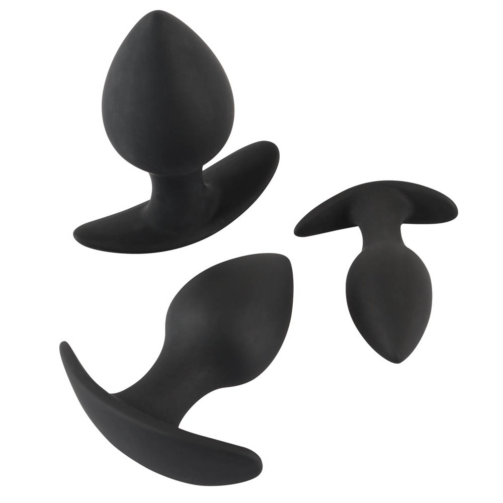 Black Velvets Anal Trainer Set - Silikonski čepovi