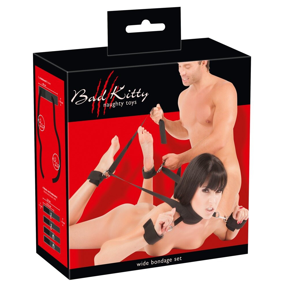 Bad Kitty Bondage Wide Set za Vezivanje