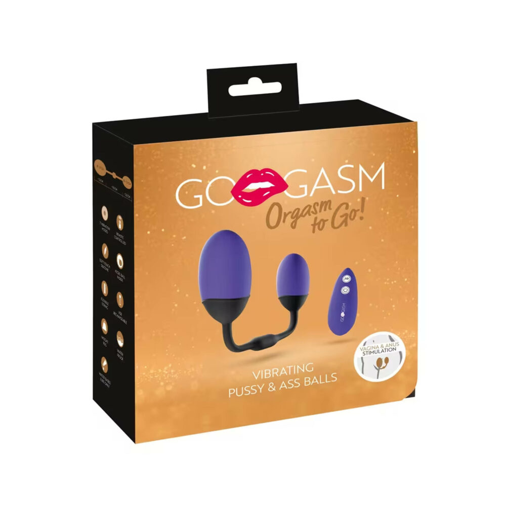 Gogasm Vibrating Pussy & Ass Balls