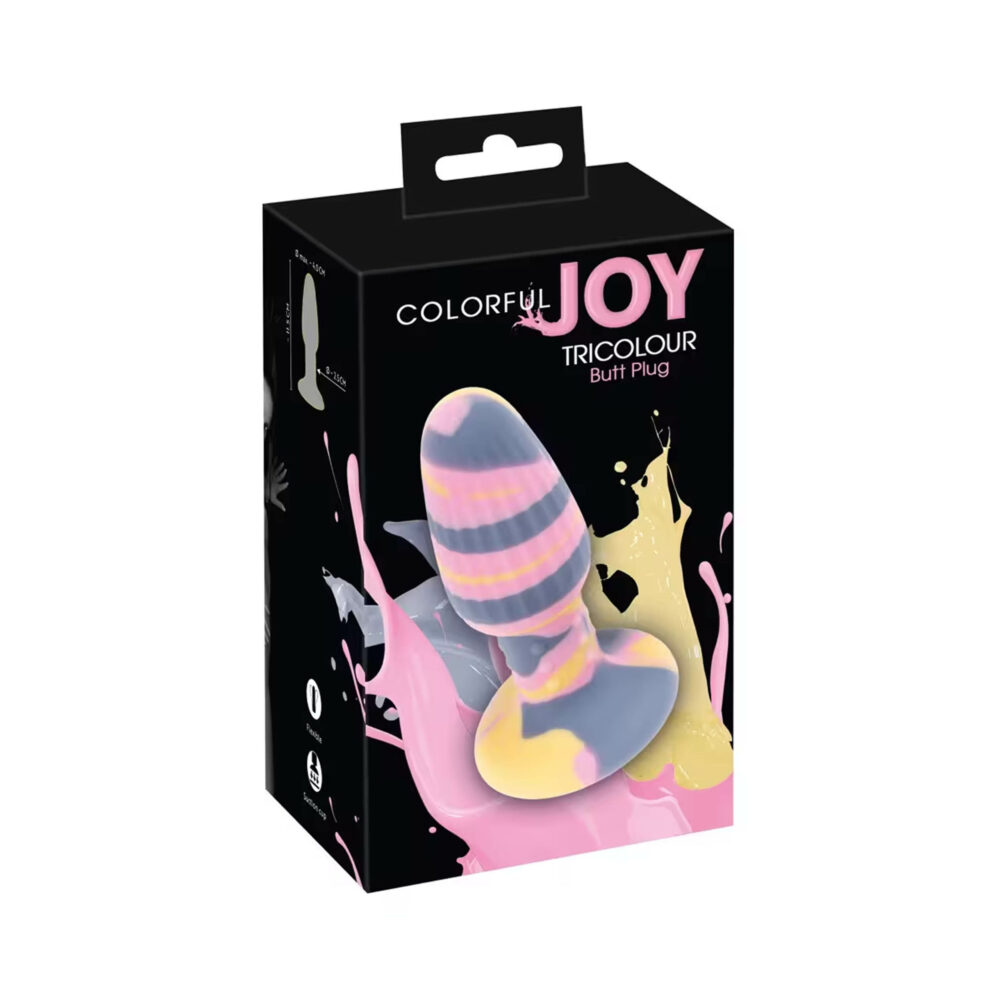 You2 Toys Tricolour Butt Plug