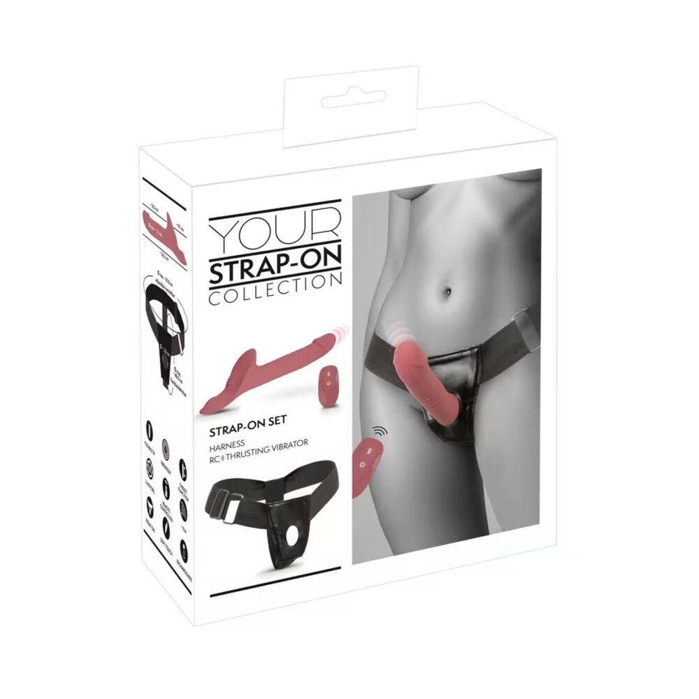 You2 Toys Strap-On Set sa vibrator-om