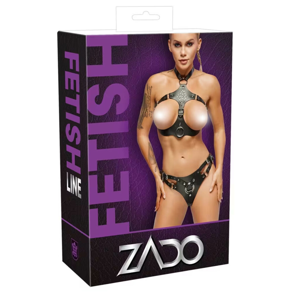 Leather Harness Set- strap-on