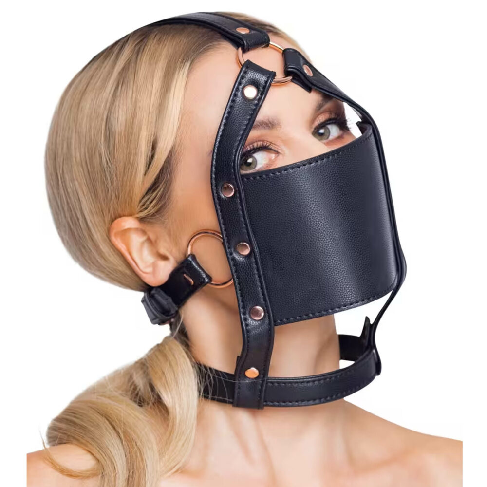 Bad Kitty harness za glavu sa gag lopticom