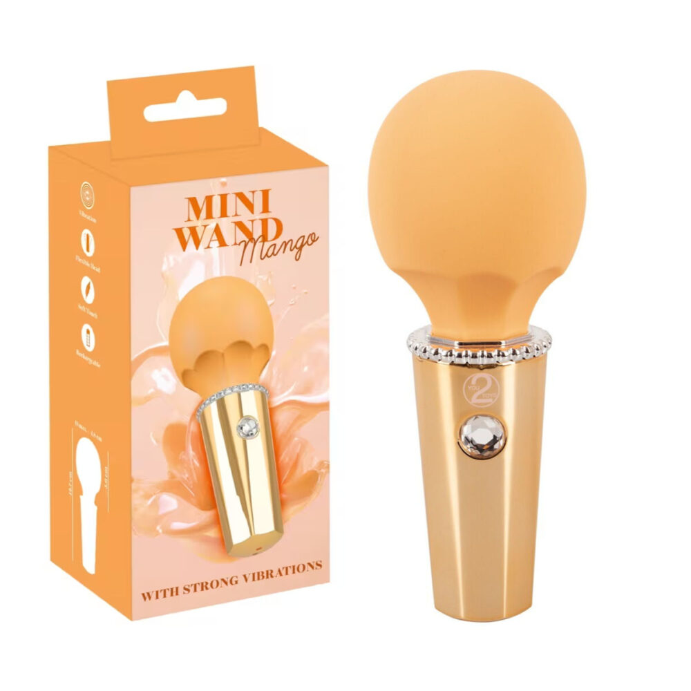 Mini wand masturbator- Mango