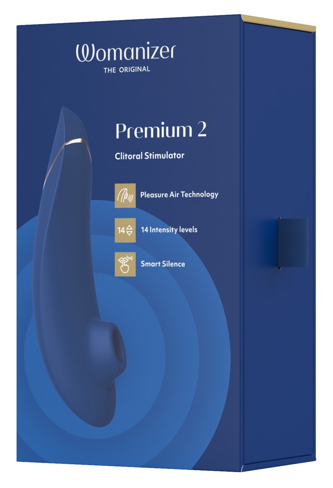 Womanizer Premium 2 Blueberry stimulator klitorisa