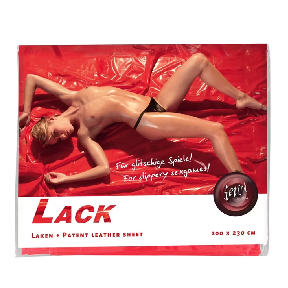 Fetish colection Crveni vinil čaršav