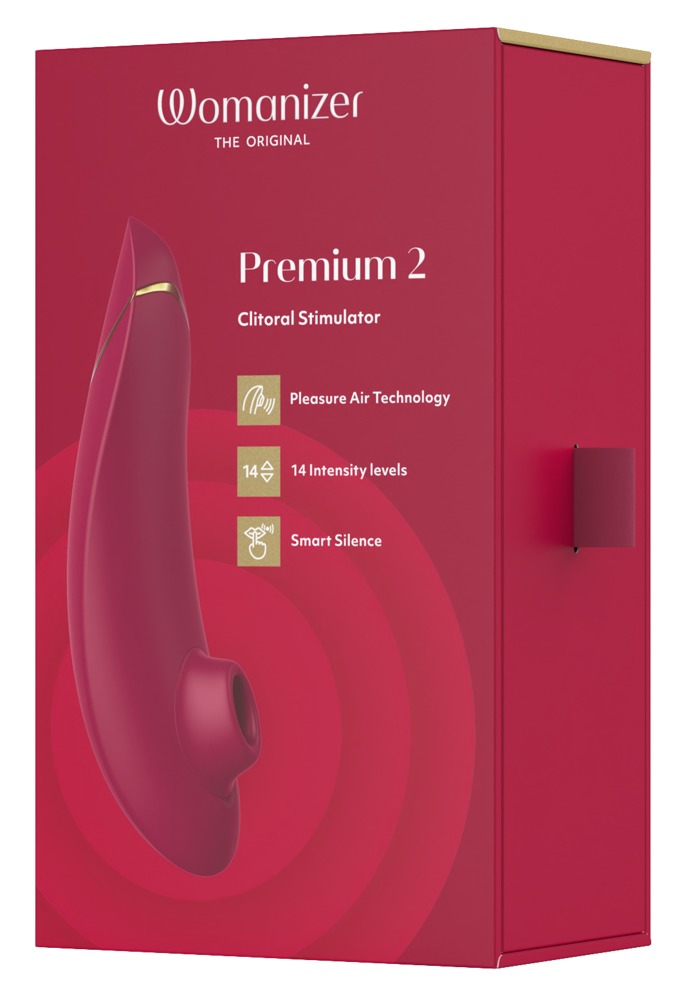 Womanizer Premium 2 Bordo klitostimulator