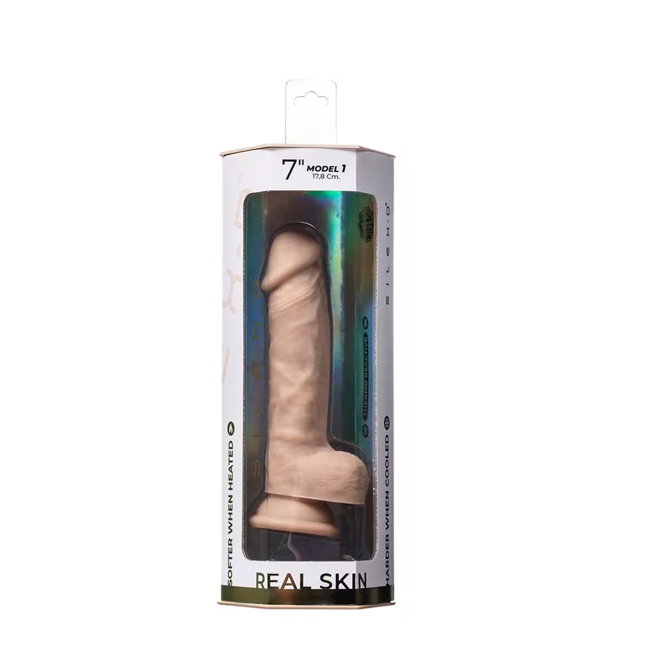 Silexd Real Skin model 1 7"dildo